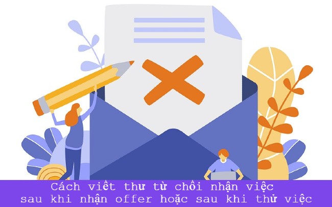 Cách viết thư từ chối nhận việc