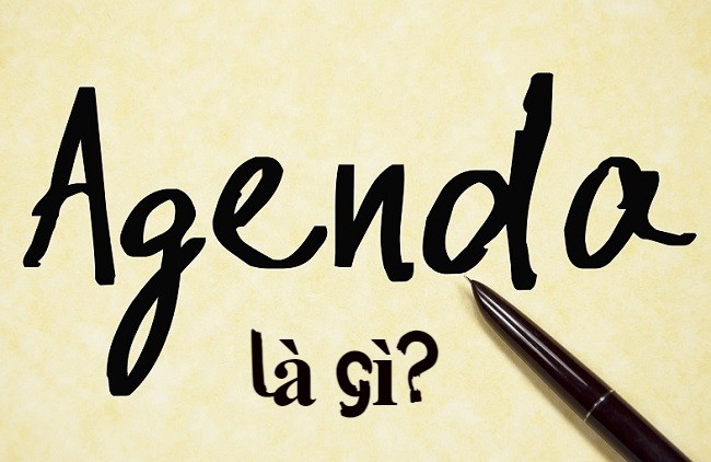 Khái niệm Agenda