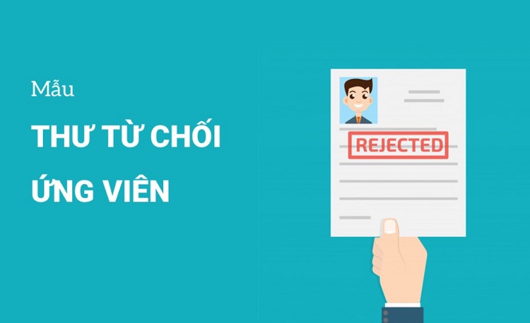 Khái niệm thư từ chối ứng viên
